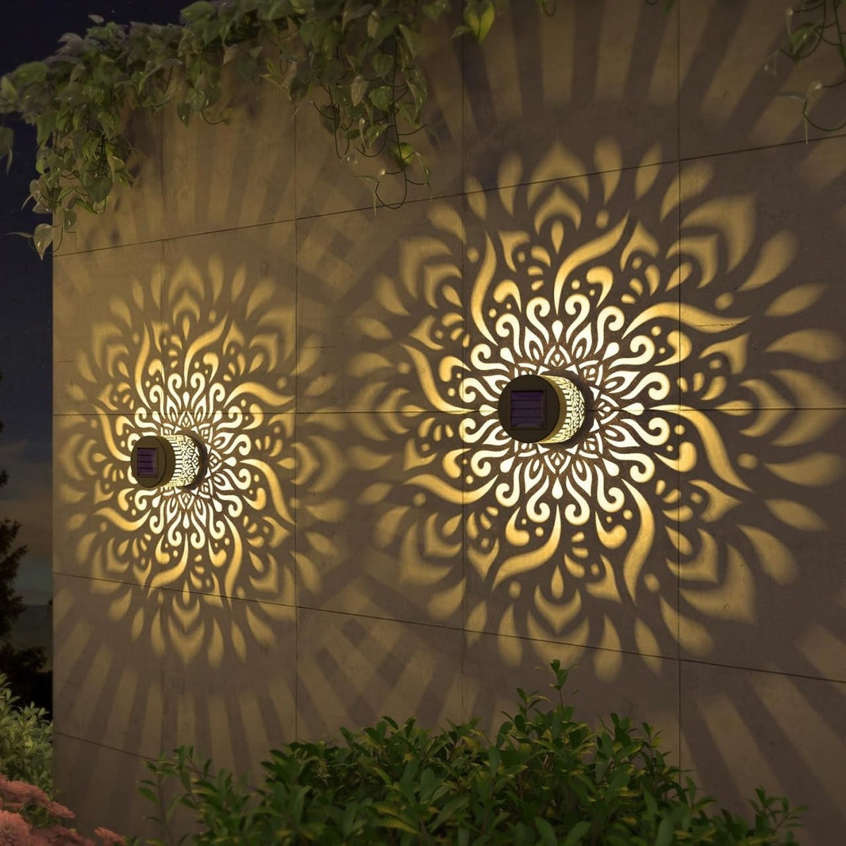 Decorative Solar Mandala Lights