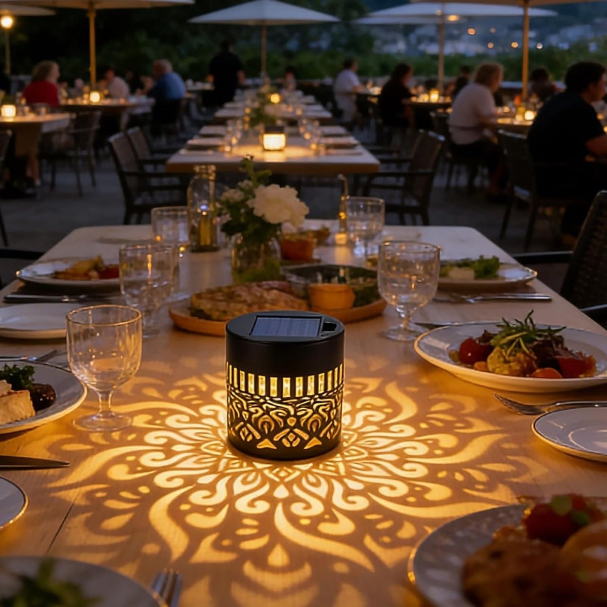 Decorative Solar Mandala Lights